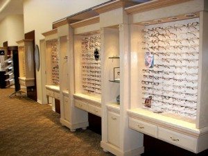 Eyeglasses in the CarlinVision Optical Boutique