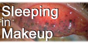 Sleeping in Makeup